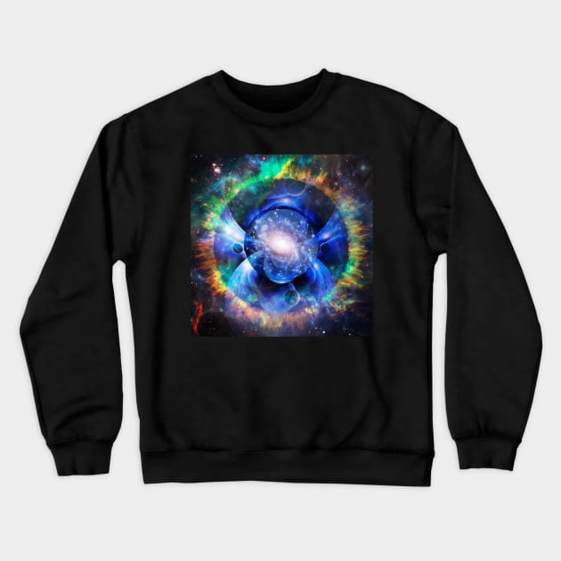 Mystic Universe Crewneck Sweatshirt by rolffimages